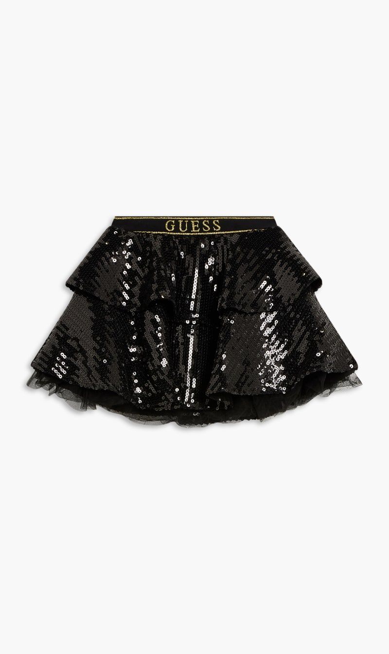 Buy GUESS Sequins Midi Skirt With Knit Backing for SAR 200.00 The Deal Outlet