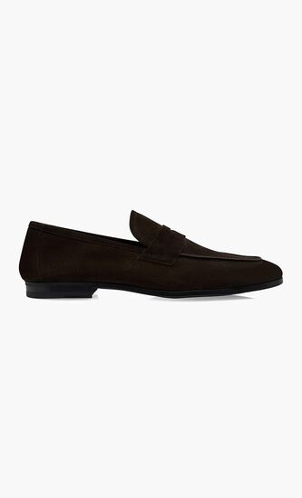Suede Sean Twisted Band Loafer