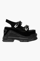 PLAIN DOUBLE PLATFORM SANDAL