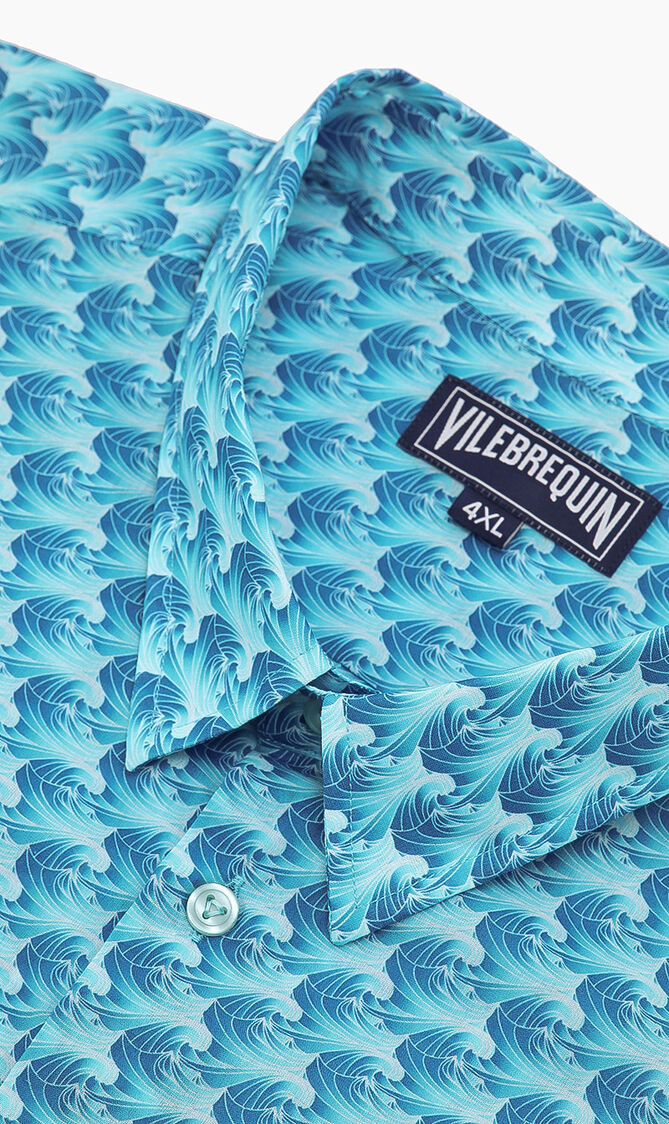 Printed Wave Shirt