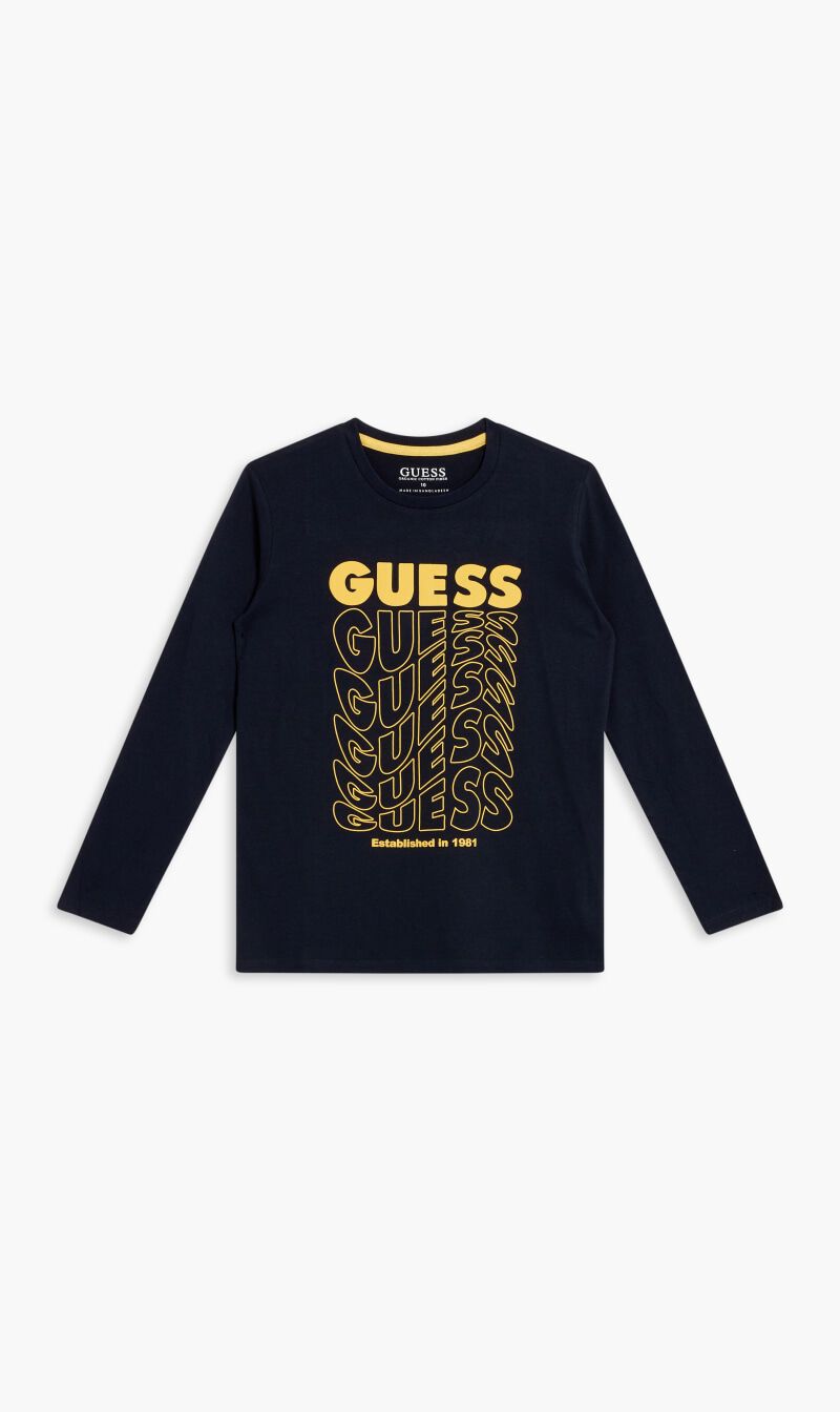 Guess full sleeve t shirts cheap