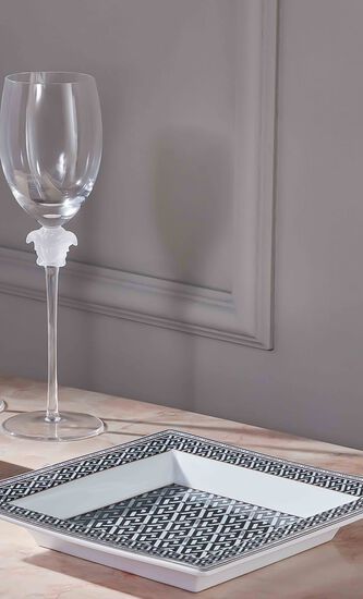 La Greca Signature Trinket Tray Square