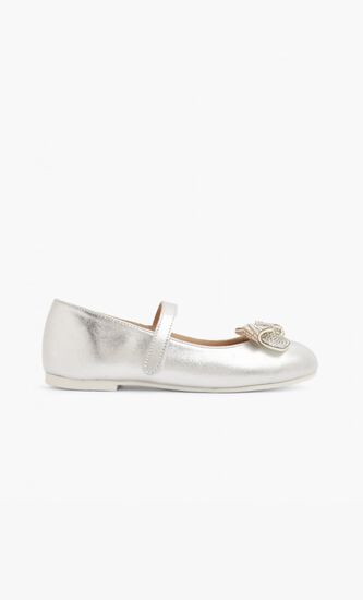 Crystal Bow Ballerinas