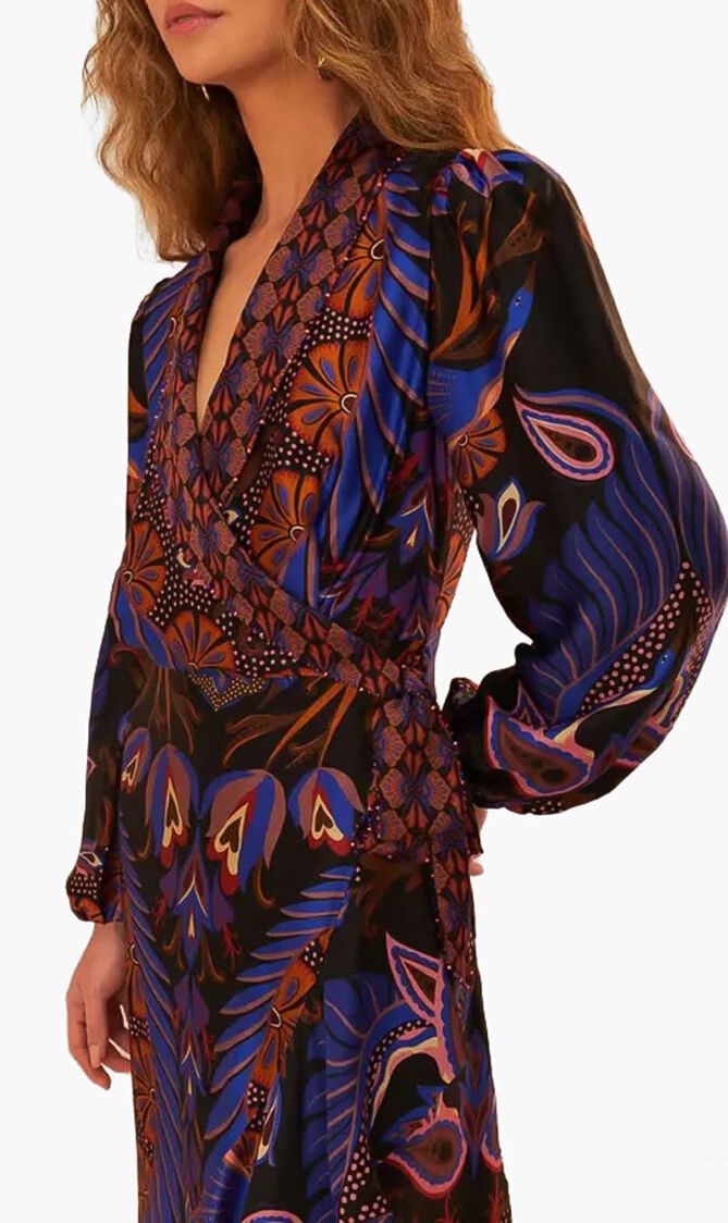 Heart Forest Midi Dress
