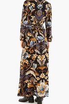 Snake Garden Maxi Dress