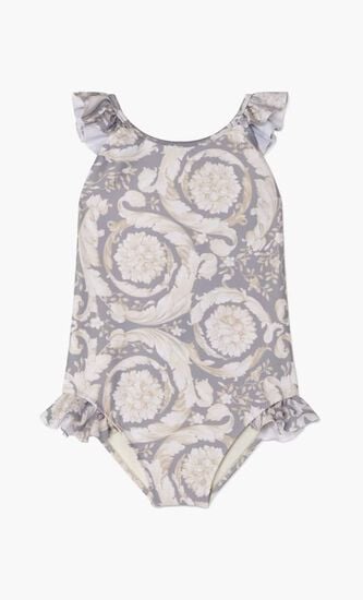 Printed One Piece Swimsuit
