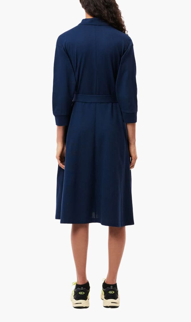 Cotton Pique Polo Dress