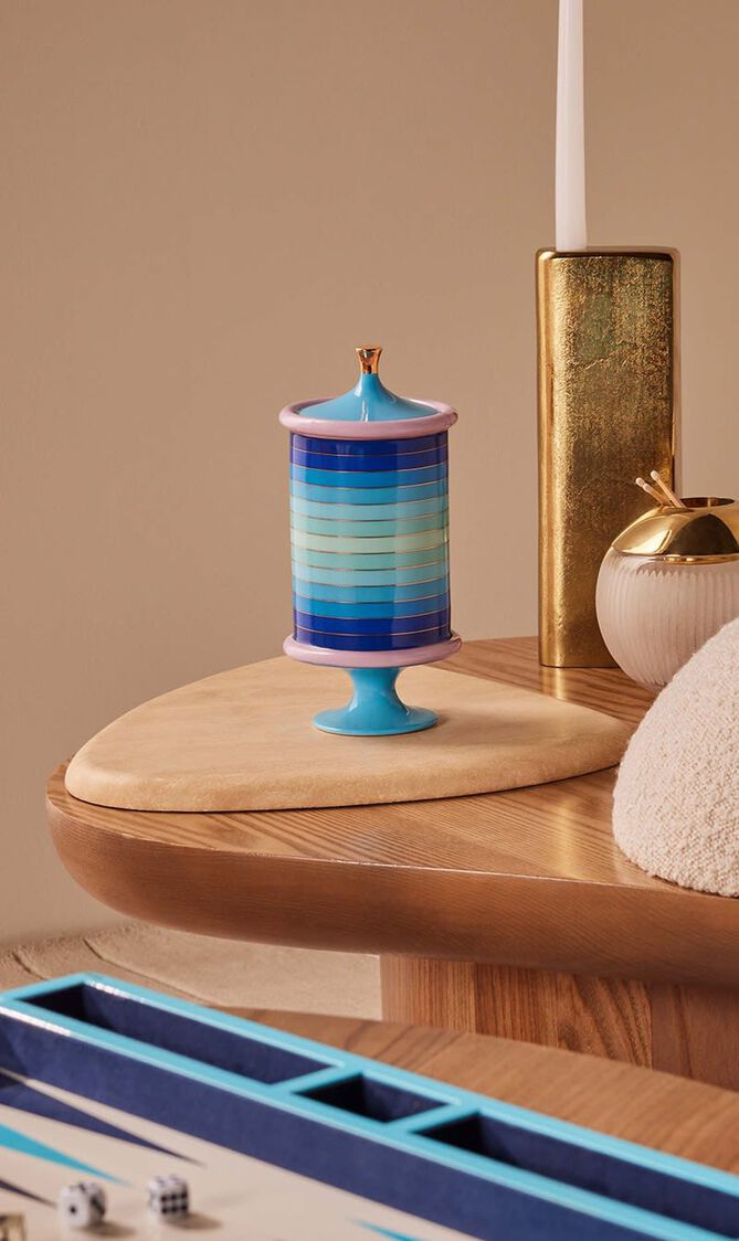 Scala Canister Stripe