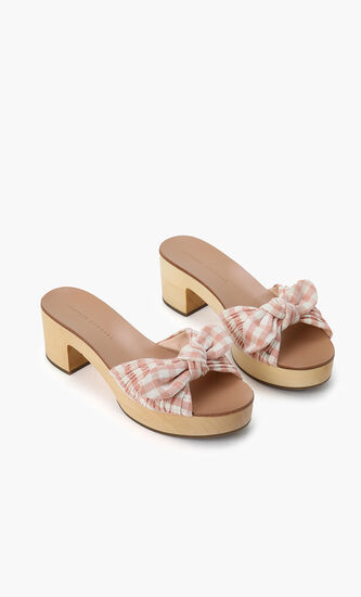 REGINA CLOG SLIDE SANDAL