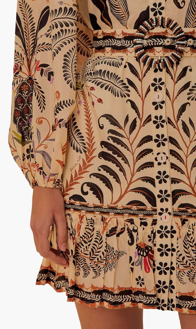 Classic Nature Sand Mini Dress