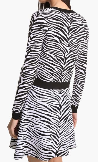 ZEBRA SPINE ZIP JKT
