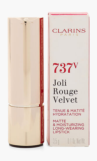 Joli Rouge Velvet Matte Finish Lipstick, 737V Spicy Cinnamon