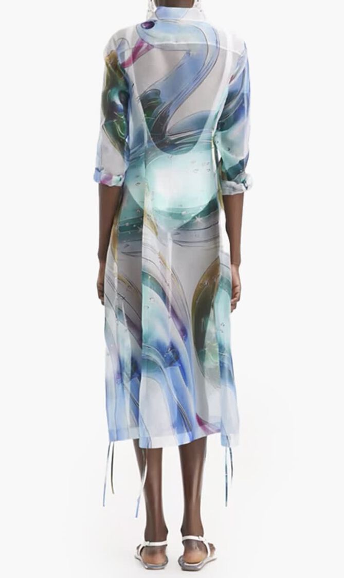 Silk Organza Dress