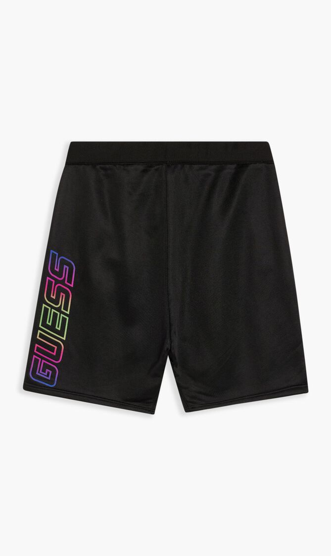Ezra Shiny Fleece Shorts
