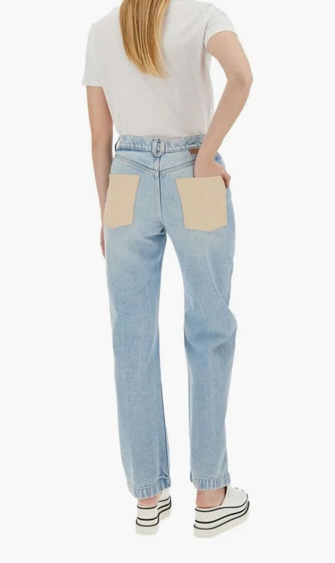 Straight-leg Slim-cut Jeans