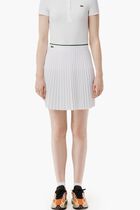 Short Pleated Elastic Waist Skirt