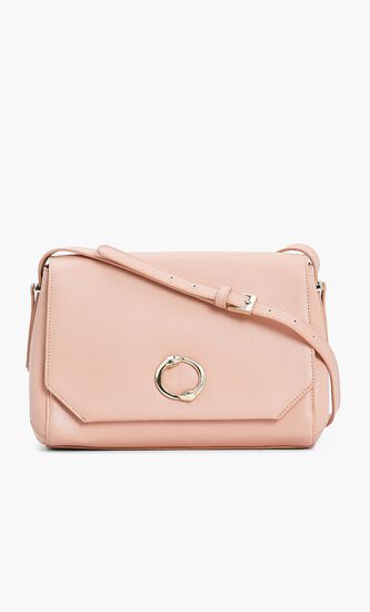Snake Logo Crossbody Bag