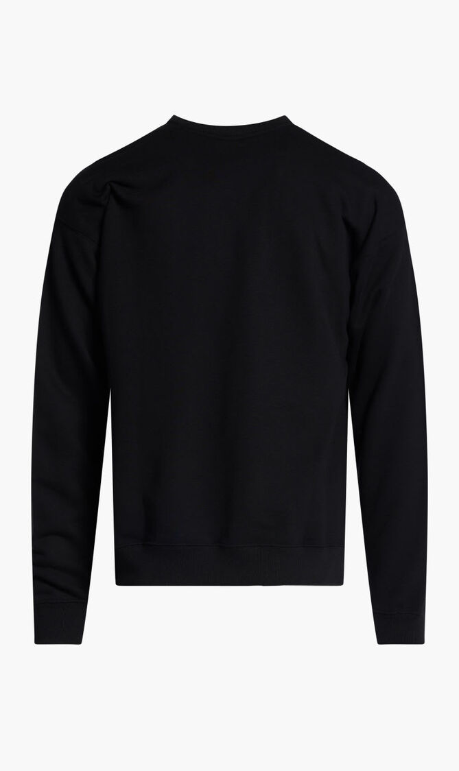 SWEATSHIRT FABRIC SWEATSHIRT + WRITING VERSACE IN MESH POLY WITH FRAMIS