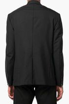 Single Breasted Wool Blend Jacket