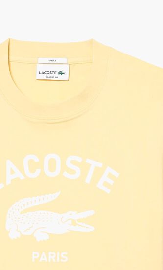 Signature Print Cotton T-shirt
