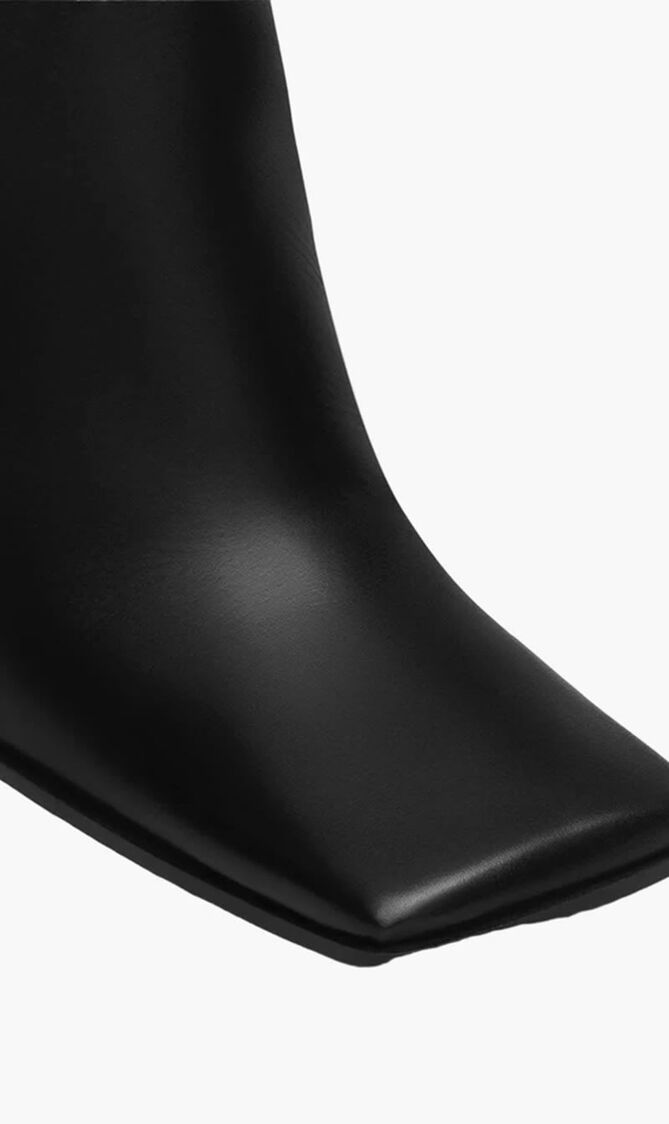 Square Toe Ankle Boots
