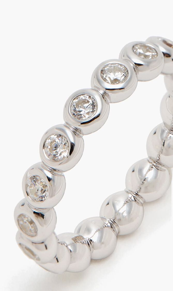 Tennis Eternity Stacking Ring