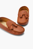 LEATHER LOAFER WITH TUNNELS LEATHER LOAFER WITH TUNNELS