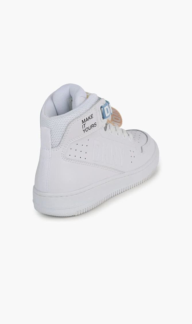 Logo Tape High Top Sneakers