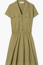 COTTON POPLIN SHIRTDRESS
