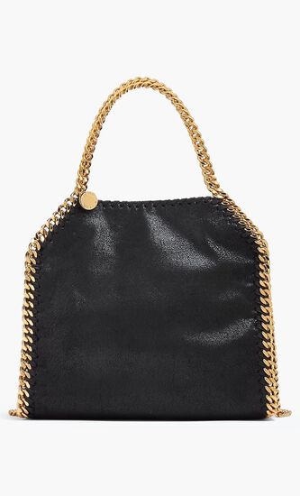 Mini Tote Eco Shaggy Deer W/Gold Color Chain