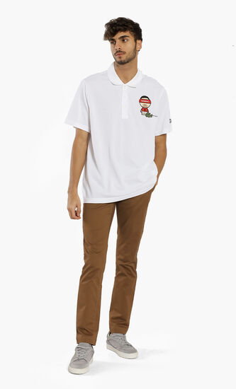 Lacoste SPORT X Youssef Sy Cotton Polo Shirt