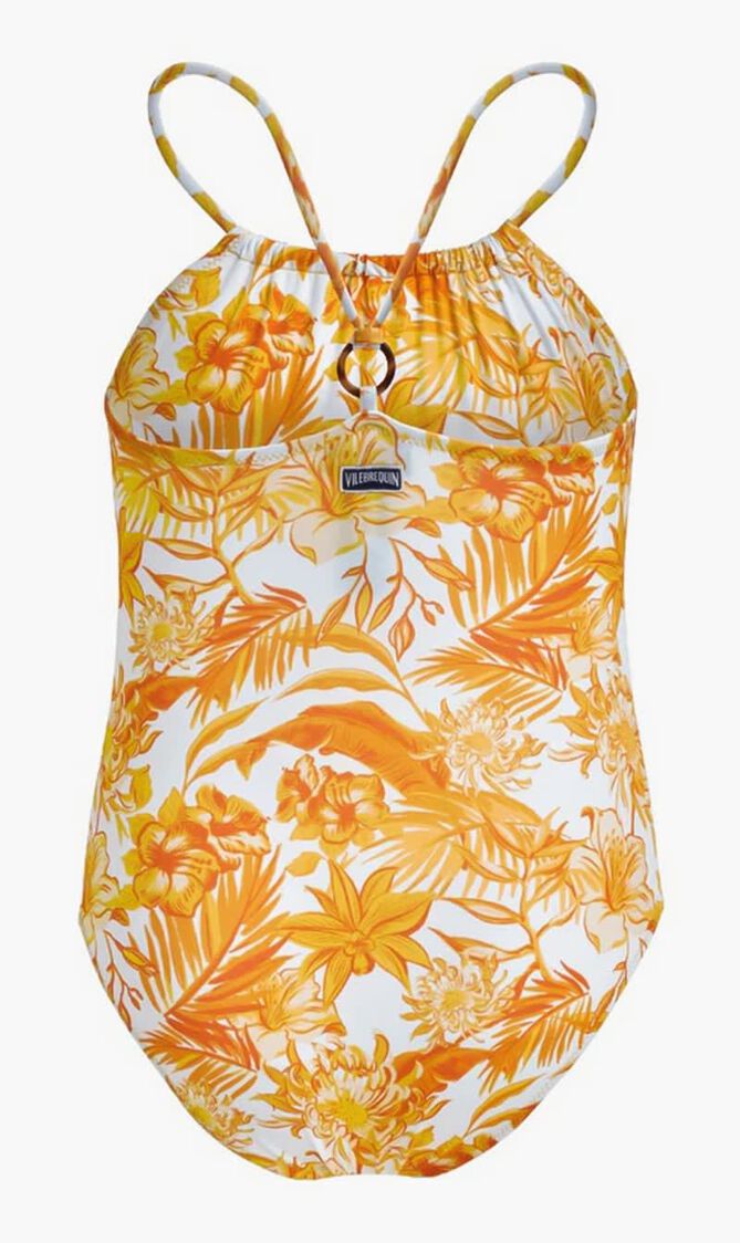 Tahiti Flowers One Piece Swimsuit