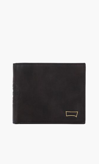 Embossed Logo Bi-Fold Wallet