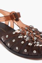 RHYS JELLY SANDAL WITH CRYSTAL