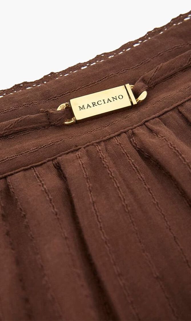 Marciano Flounced Long Skirt
