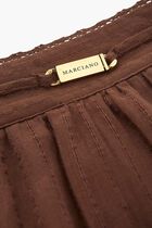 Marciano Flounced Long Skirt