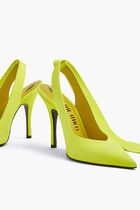 Ribbon Slingback Heels