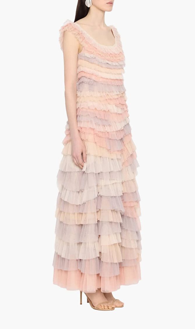 Petra Ruffle Gown
