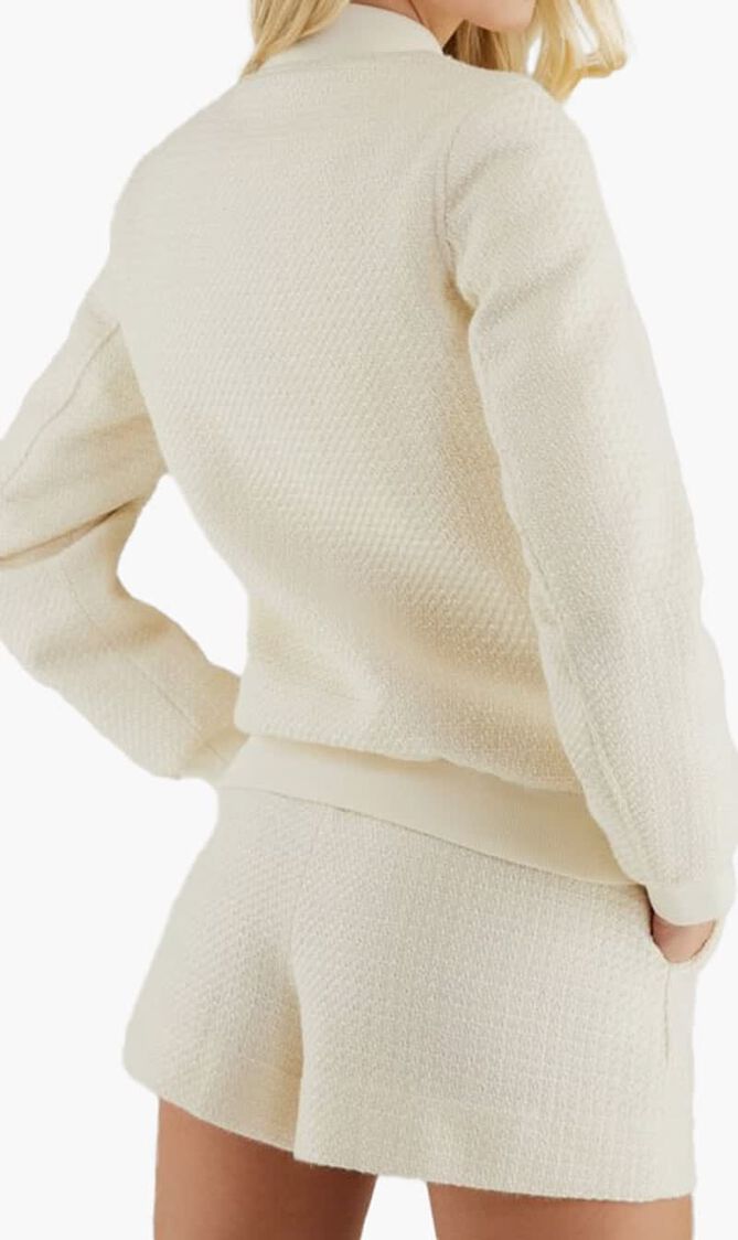 MELANIE JACKET - BRIGHT SHINY BOUCLE