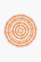 Terra Rosa Salad Plate Round Orange 21cm