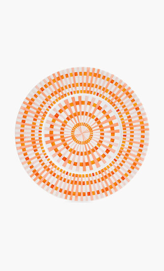 Terra Rosa Salad Plate Round Orange 21cm