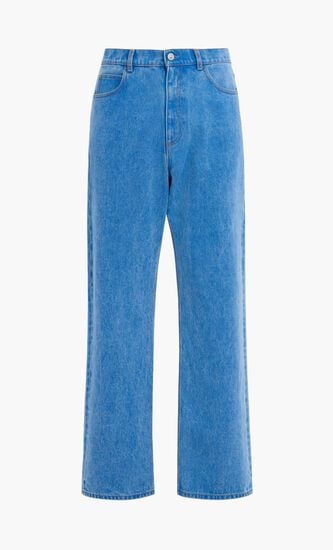Organic Denim Wide Leg Jeans