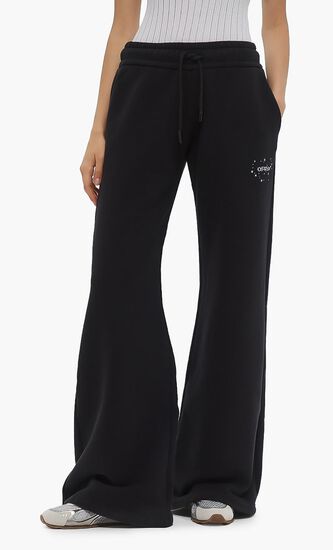 BLING STARS ARROW SWEATPANT BLACK WHITE