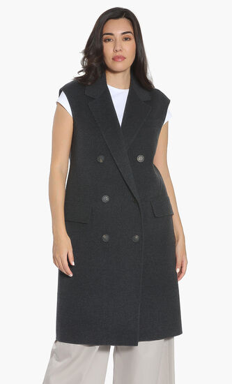 Diego Sleeveless Coat