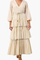 Waverly Tiered Midi Dress