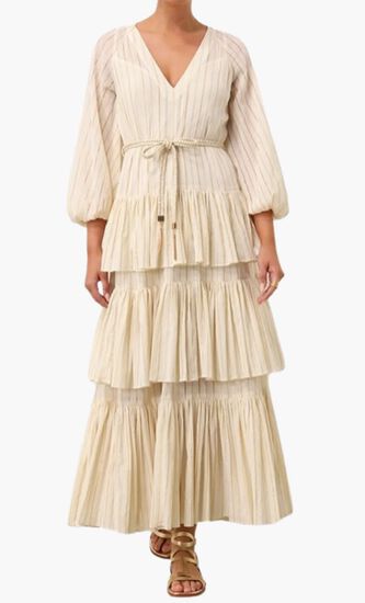 Waverly Tiered Midi Dress