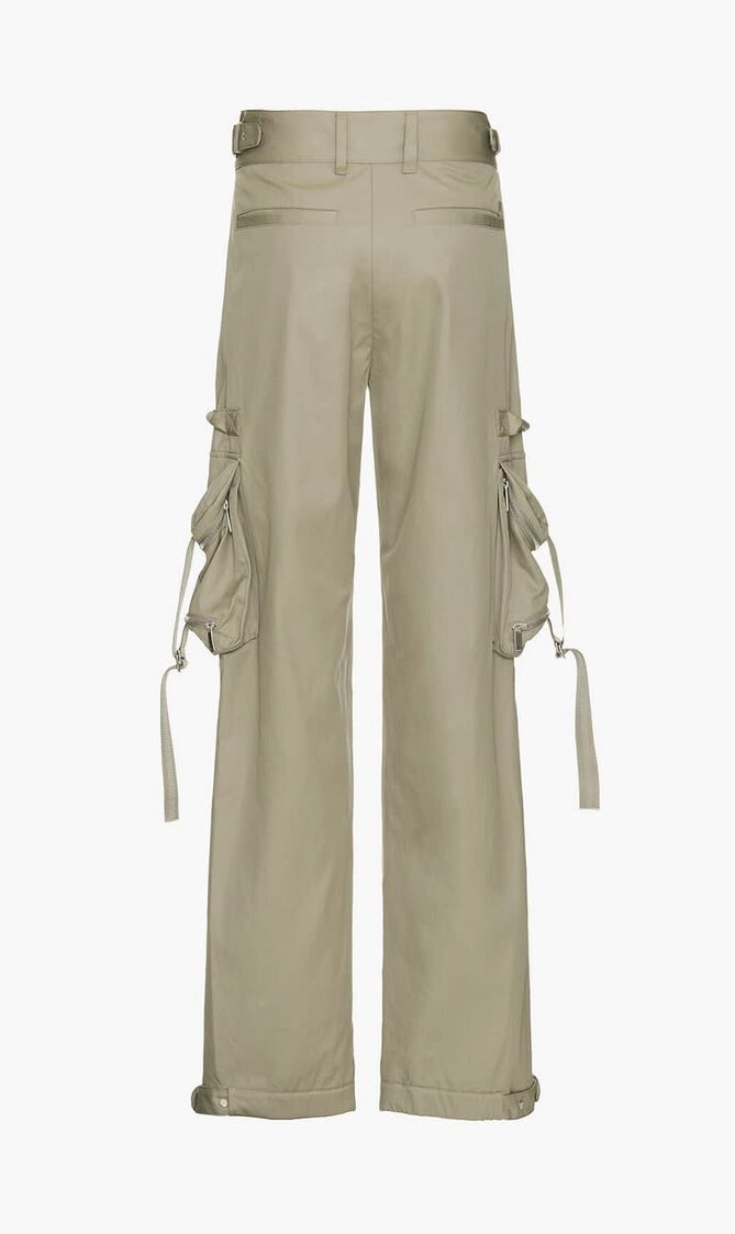 ZIP COT CARGO PANT BEIGE NO COLOR