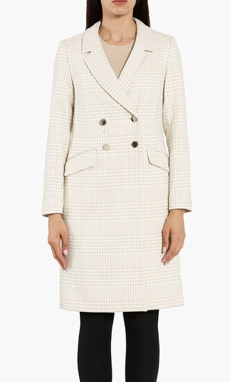 Sophili Double Breasted Collar Coat