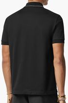 POLO PIQUET FABRIC + VERSACE NAUTICAL LOGO EMBROIDERY