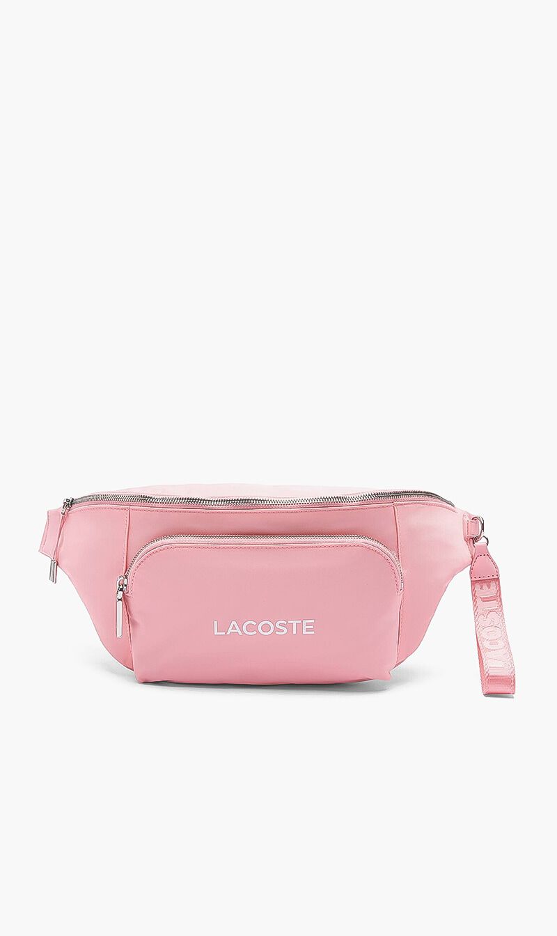 Oversized belt top bag pink